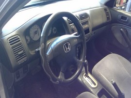 2001 HONDA CIVIC, SILVER, LX MDEL, 1.7L, AT.  A26290
